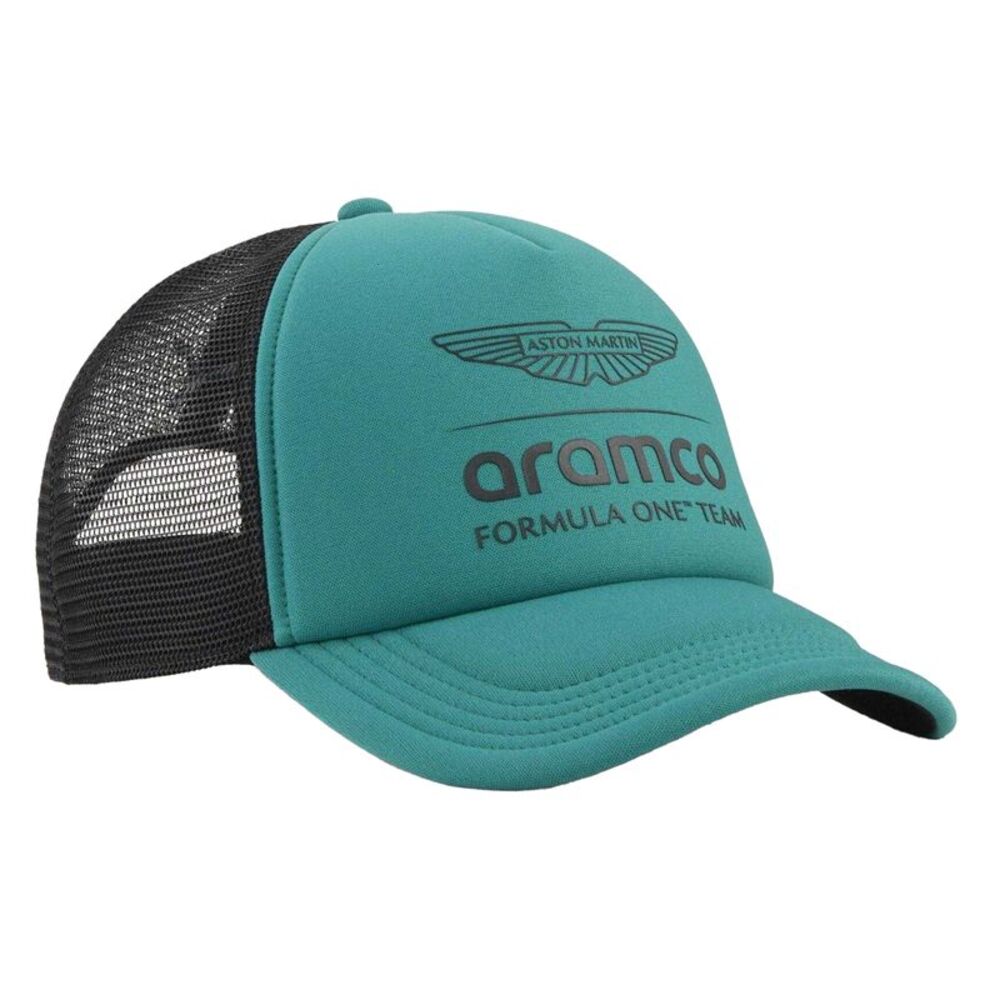 Puma Mens Aston Martin Trucker Cap / Green